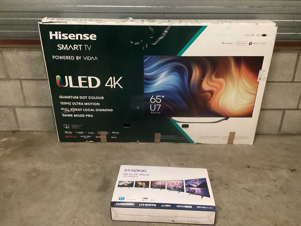 Hisense - Uled 4K - 65 inch - Televisie