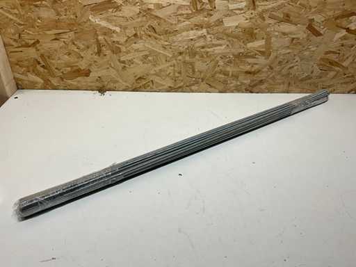 Threaded rod M6 galvanized (39x)