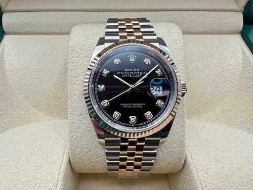 Rolex Datejust 36 126231 | Black Diamond Dot | Jubilee | Unworn | 2026