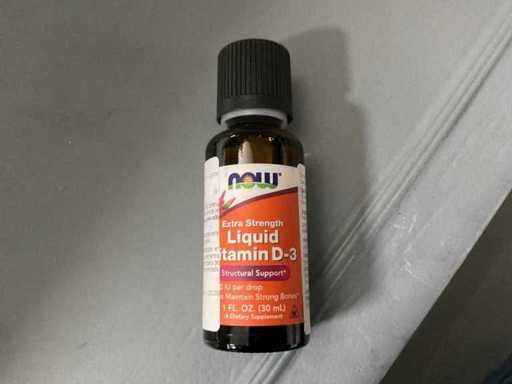 Maintenant vitamine D-3 liquide (3x)