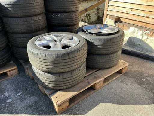 Pneumatici su cerchi in acciaio per Opel (4x)