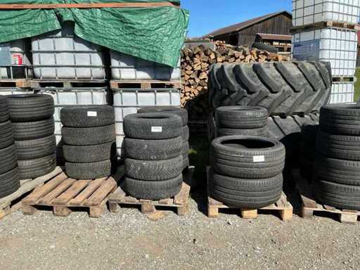 Lotto misto di pneumatici (18x)