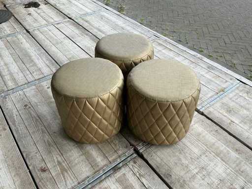 Ottoman 48x48x46 cm (3x)
