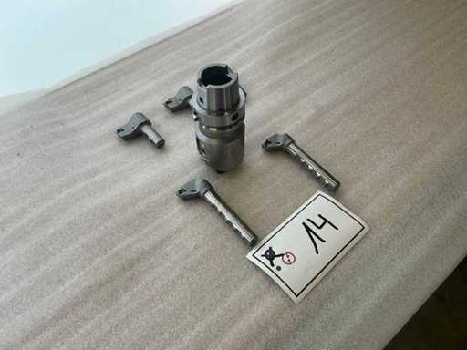 SWISS TOOLS HSK 63 Cabeza de perforación mecánica multicabeza