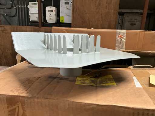 Bac à gravier Wavin ABS sortie par le bas Ø 70/80 x 100 mm