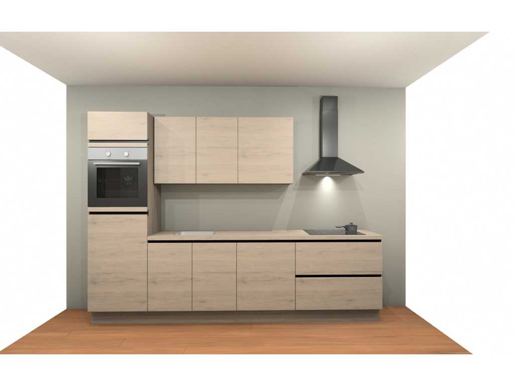 Nobilia - Riva Decor Oak San Remo - Kitchen layout