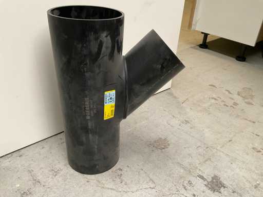 Geberit PE T-stuk 45 gr d 200/160