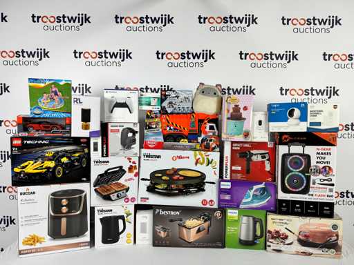 Delivery auction for various returned goods