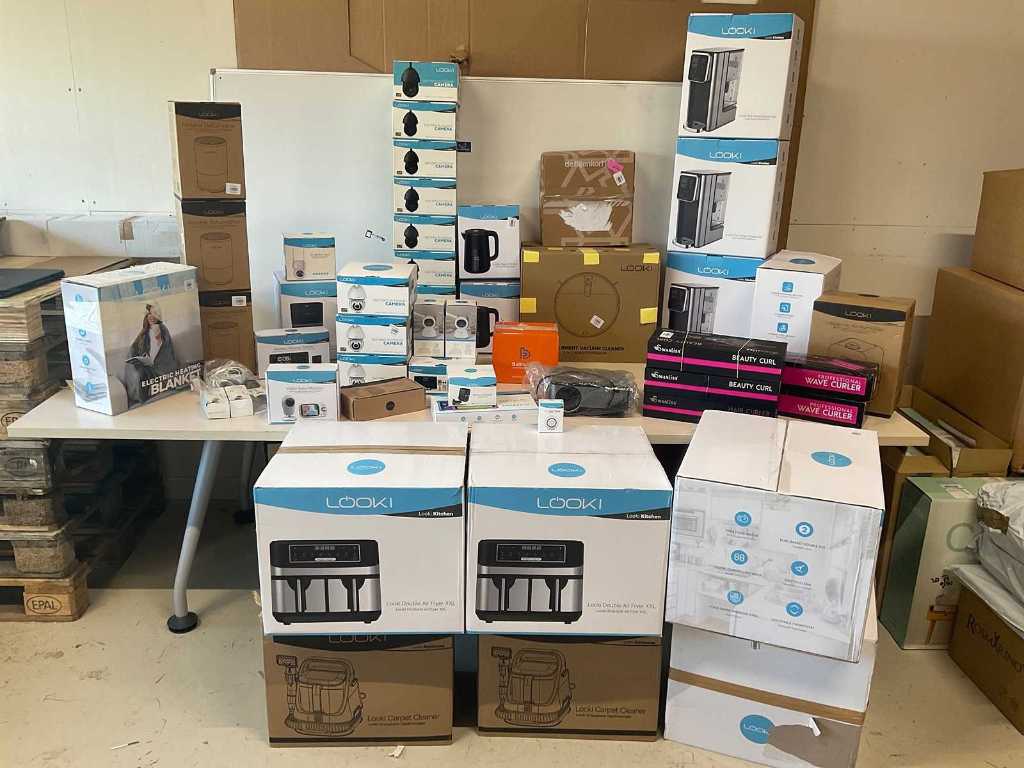 Return goods Mix pallet Security cameras and household electronics