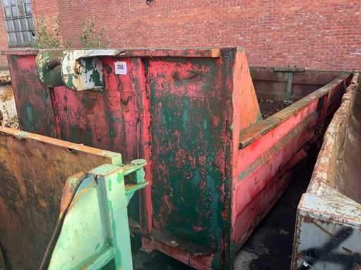 Élimination du conteneur à déchets