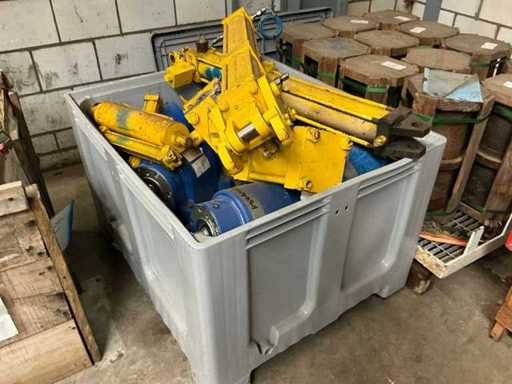 Hydraulikzylinder und Untersetzungsmotoren