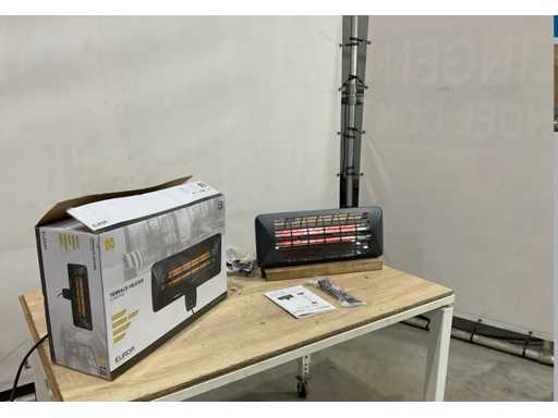 Riscaldatore da patio Eurom Q-Time 2000