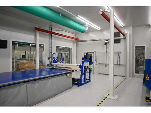 2019 - Abus / Framatech - ZHB / Folien LU A - Underrun hall crane with 500KG Abus hoist, lifting equator and Self-supporting steel crane track construction (C)