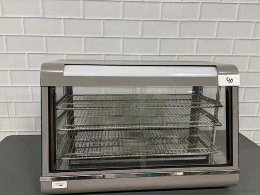 Caterchef - 680073 - Vitrine chauffante en acier inoxydable