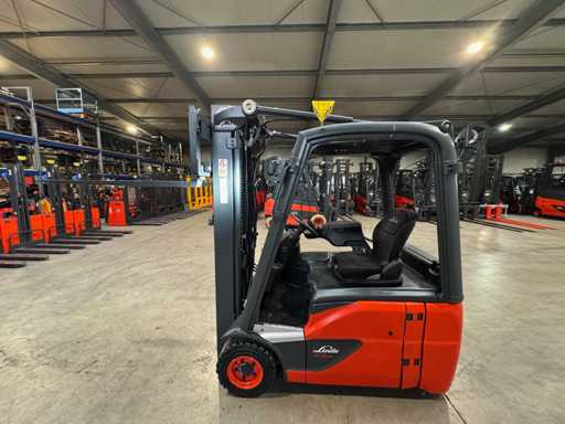 Servizio 2020 + UVV 12/2026 Linde E16 EVO 1.600kg Carrello Elevatore Elettrico Triplex 13.069 Ore