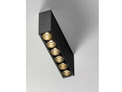 10 x Artemida 15 Watt Led opbouw spots zwart