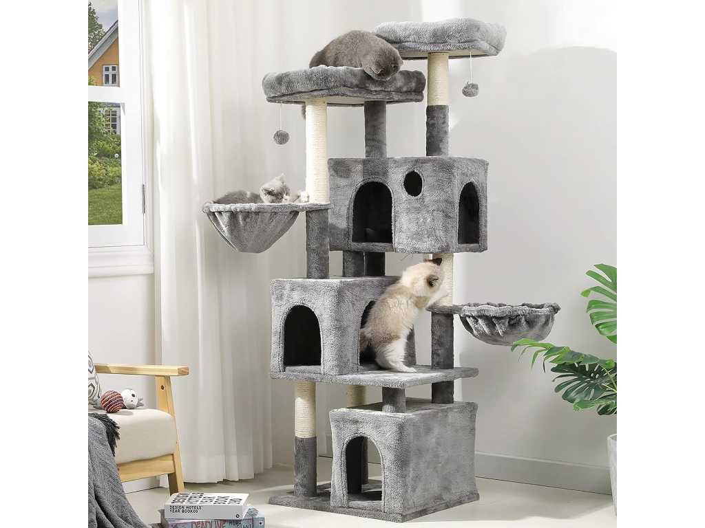 MSmask Cat Tree for Large Cats, 2 Platforms