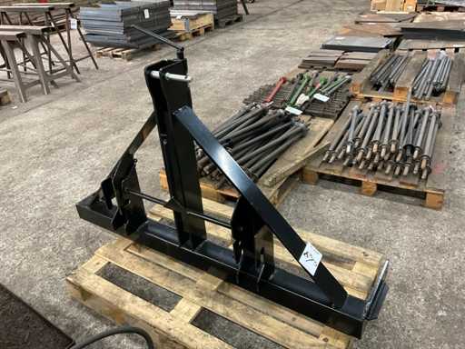 Urządzenie trzypunktowe dla łyżki uziemiającej