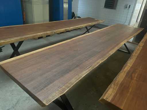 Iroko tafel 4000x900x65mm