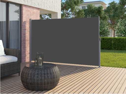  200 x 350 cm, zijluifel voor balkon en terras