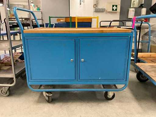 Diverse transport en werkkarren (10x)