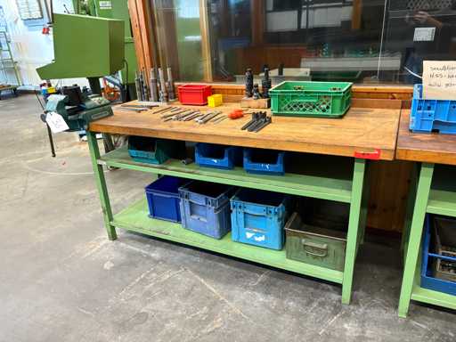   Workbench with contents
