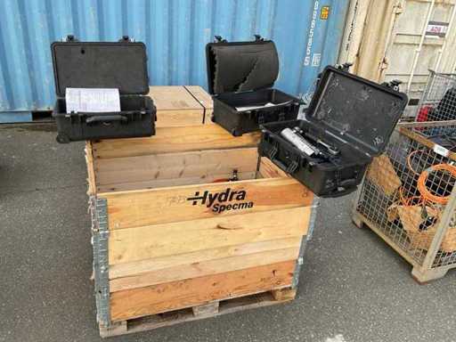 Bolt spanningsilinder en hydraulische pomp