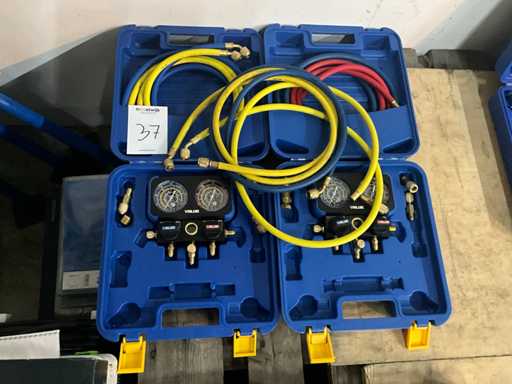 2021 Valeu VRM2-B-0801 Zestaw manometrów (2x)