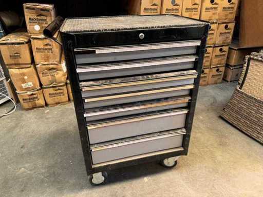 Werkzeugwagen 7 Schubladen 74x47x102 cm