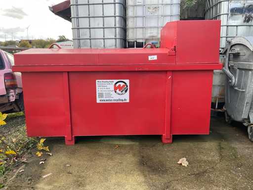 Container cu butoi de motorin? Knauth - Rezervor mobil de motorin?