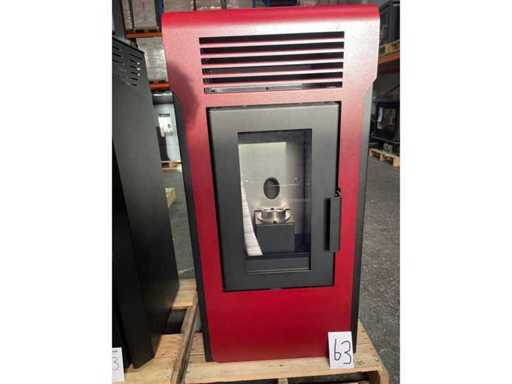 Piec na pellet Extra Stove, ESES11 Bordeaux – wolnostojący