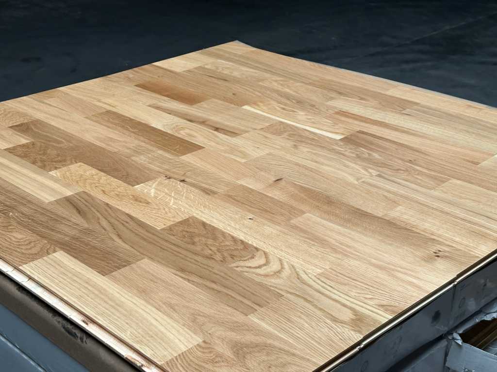 61,2 m2 Multiplank oak parquet - 1083 x 207 x 14 mm