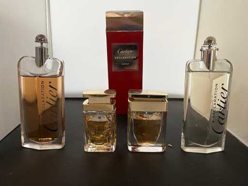 4x Cartier Perfume