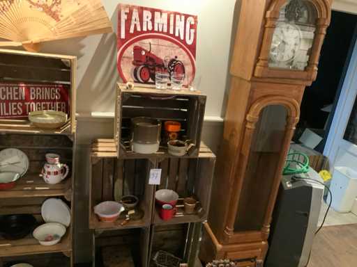 Casse di legno inclusi i contenuti (5x)