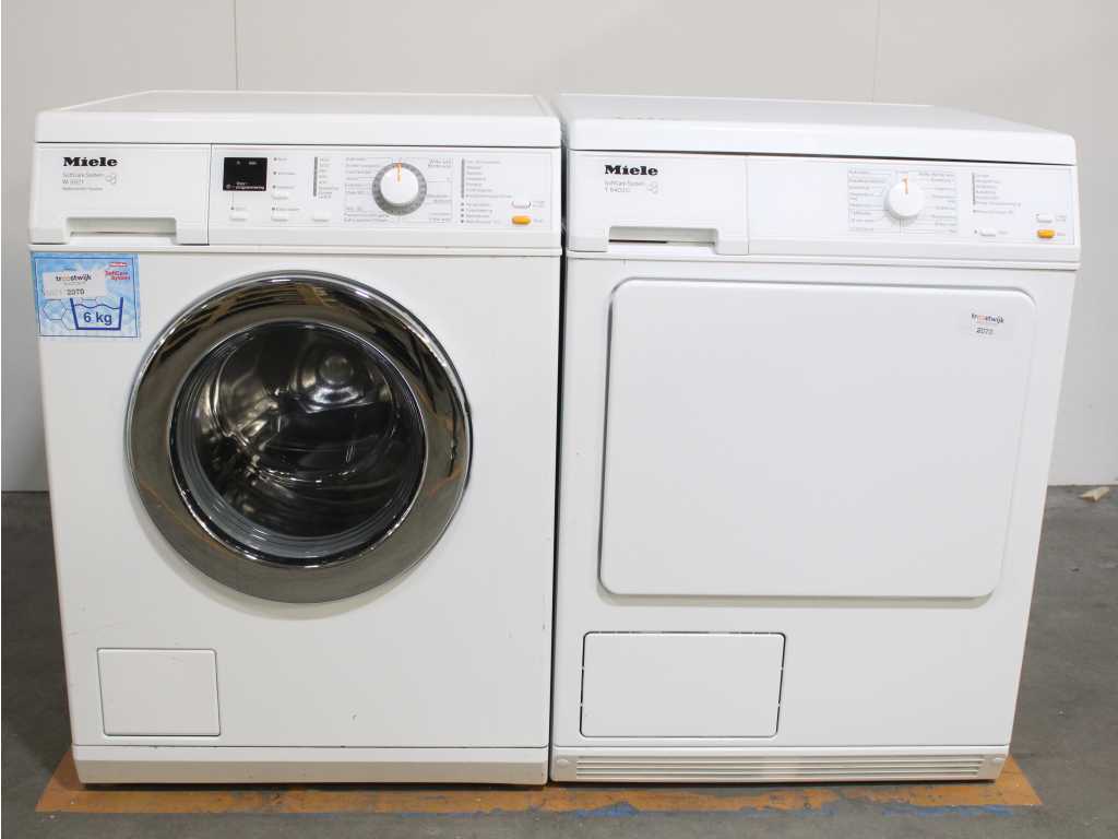 Miele W 3521 SoftCare System Washer & Miele T 8403 C Softcare System Dryer