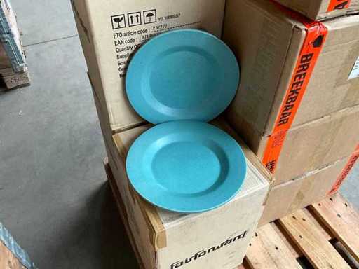 Placă Piet Hein Eek Fair Trade ?26cm albastră (48x)