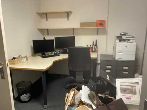 Inhoud kantoorruimte