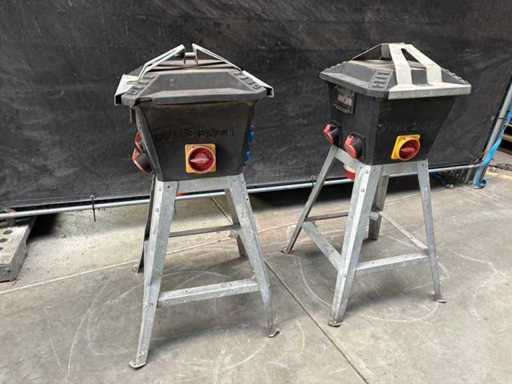 BOS Magic 63A Stroom verdeelkast (2x)