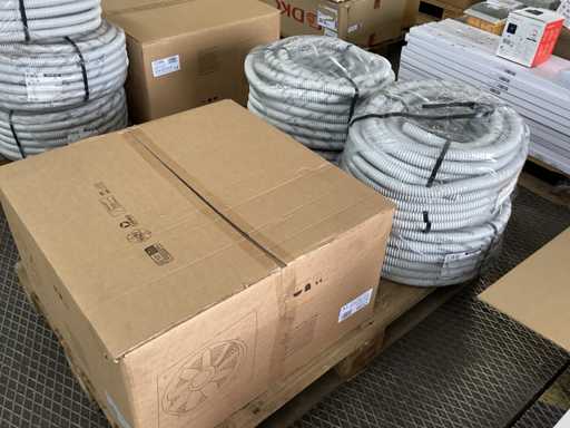 Electrical equipment with electric fan never used