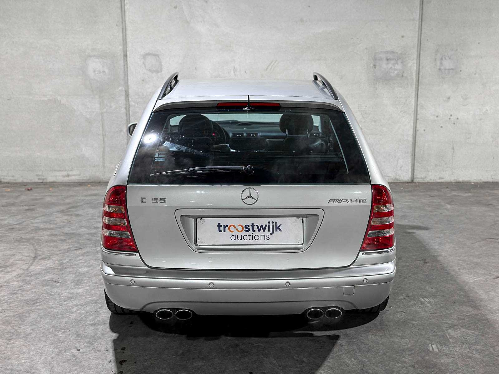 Mercedes-Benz C55 Combi AMG 5.4 V8 367pk 2005 C-klasse, JSZ-04-G Youngtimer