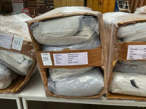 12 Inch Mattress Cover 160x200cm (4x)