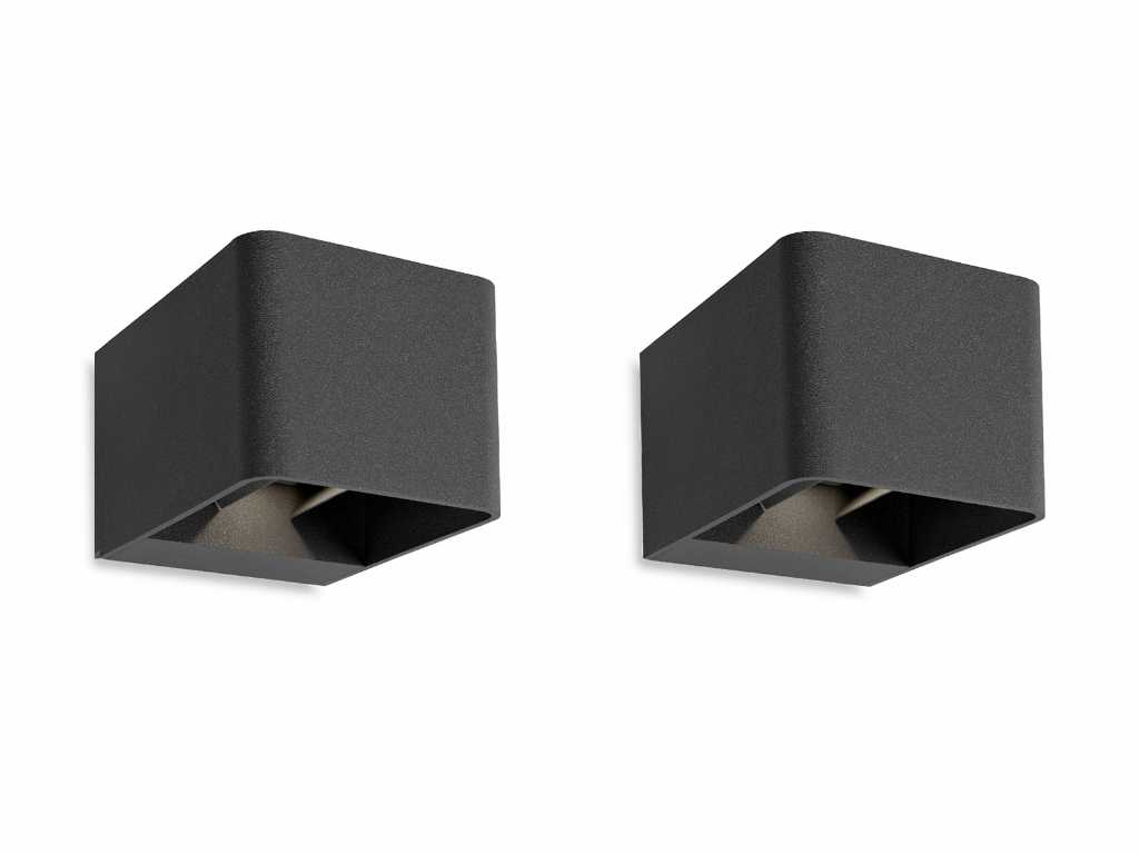 4 x Ledsc4 Wilson buiten wand armatuur