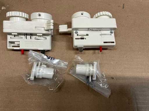 15 stuks LTD stroomafnemerlampen inclusief nipples 7468101 en 7482001