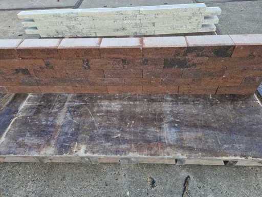 Wall blocks Shaded brown (approx. 888 pieces)