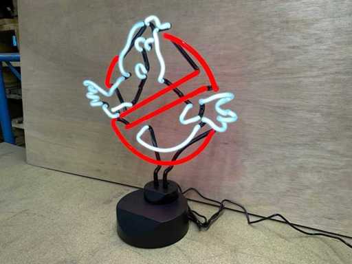 Ghostbusters Glass Neon