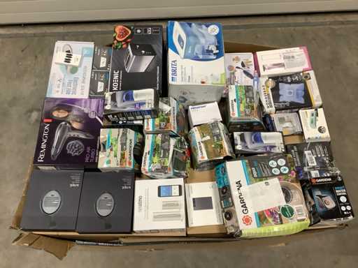 Marchandises de retour de palettes