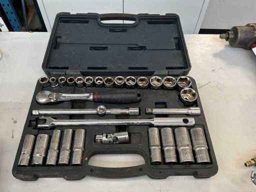 Set a cricchetto KS da 29 pezzi