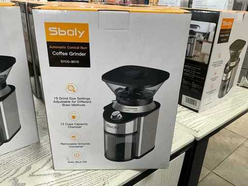 Râșniță de boabe de cafea Sboly SYCG-801D (2x)