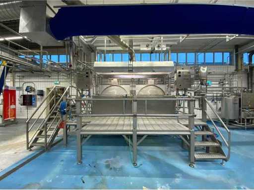 Meat, fish and sushi processing machines for the food industry