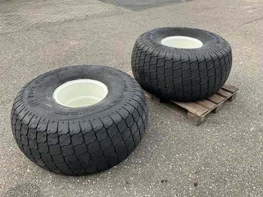 Ensemble de pneus de pelouse agricoles 22,5LLX16,1